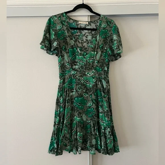 Spell Dresses | Spell and The Gypsy Winona Mini in Ivy Floral - Xs | Color: Green | Size: Xs | Troubletrouble2'S Closet